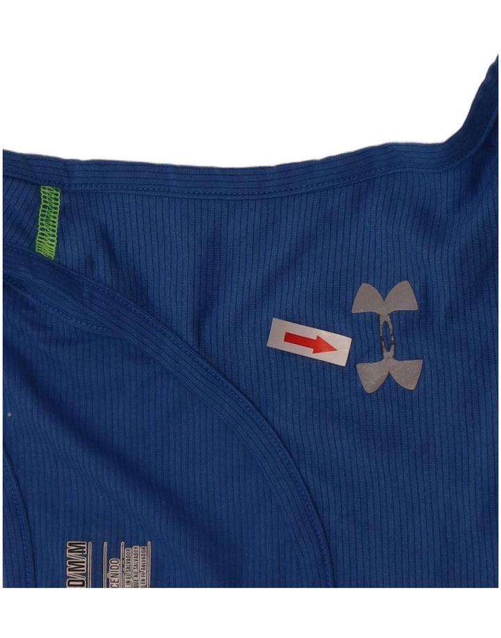 Męska kamizelka Under Armour Heat Gear w średnie niebieskie prążki