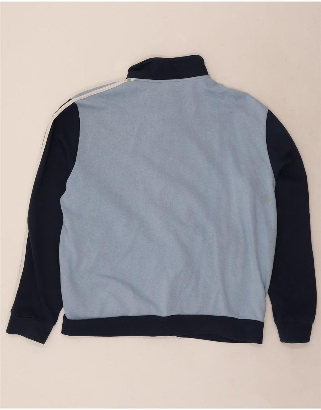 Adidas Męska bluza dresowa XL z niebieskim blokiem kolorów
