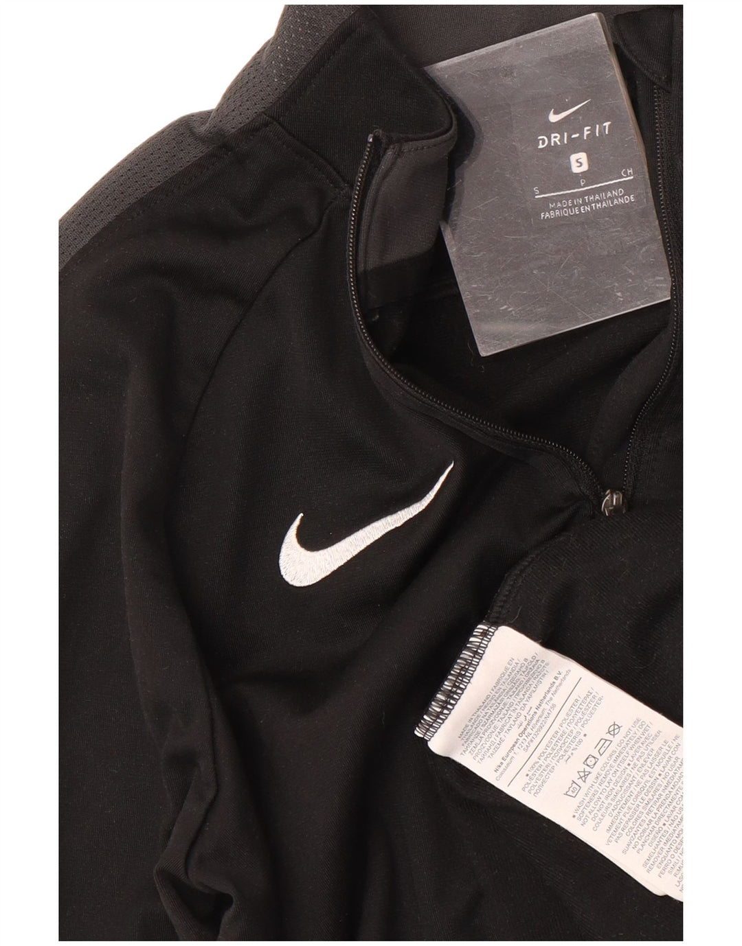 Damski dres Nike Dri Fit z pulowerem, UK 10, mały, czarny blok kolorów