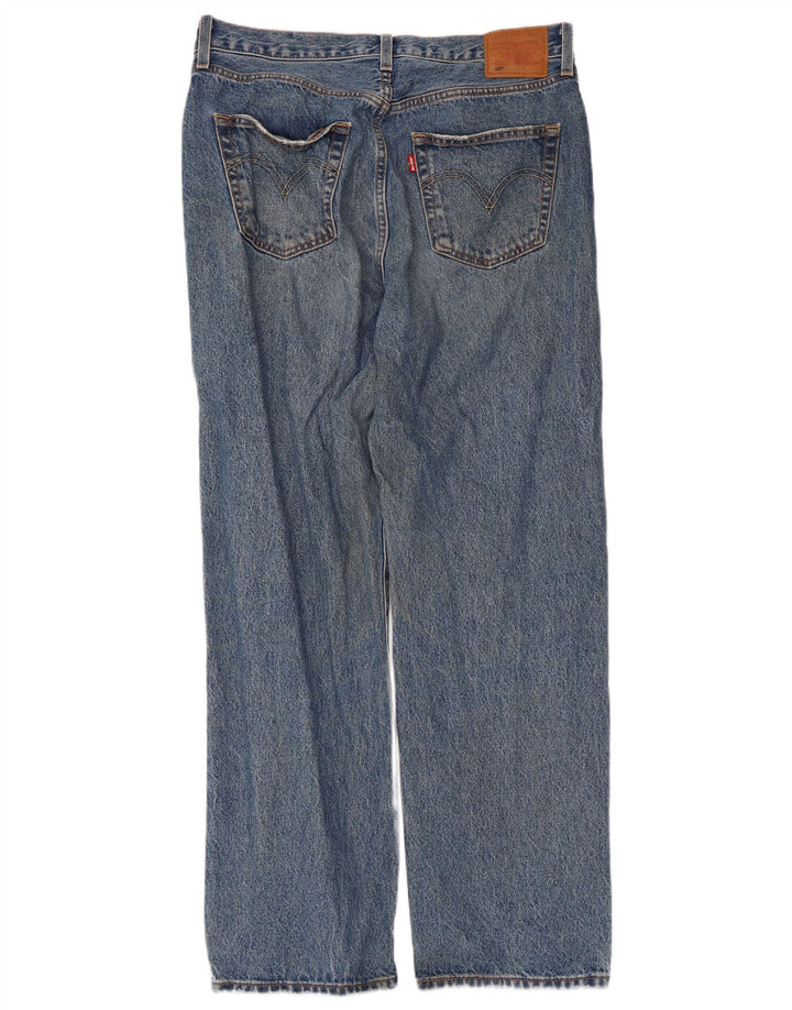 Męskie jeansy Levi's 501 Straight W30 L30 Niebieskie bawełniane