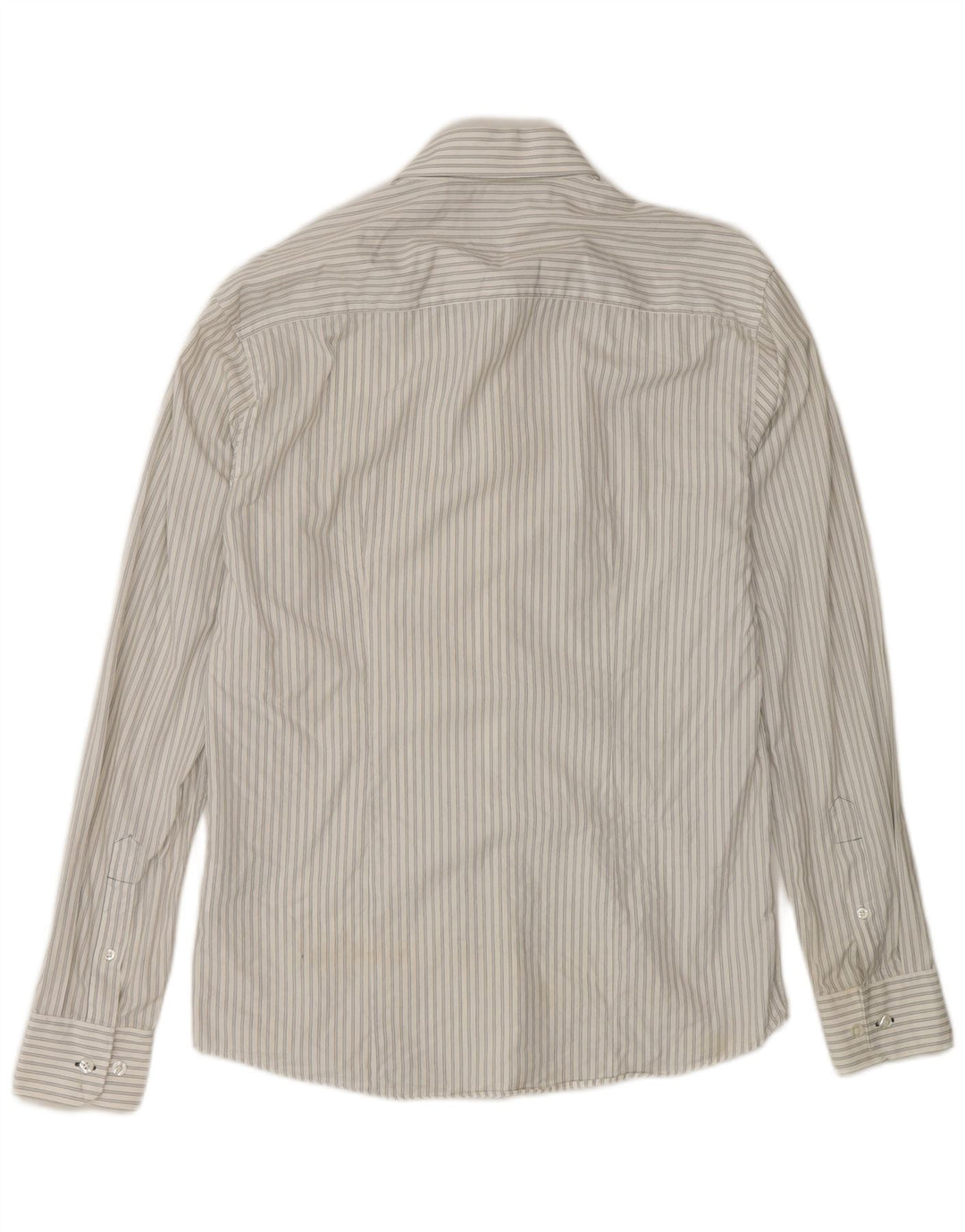 Koszula męska Jack & Jones, bawełniana w średnie białe prążki