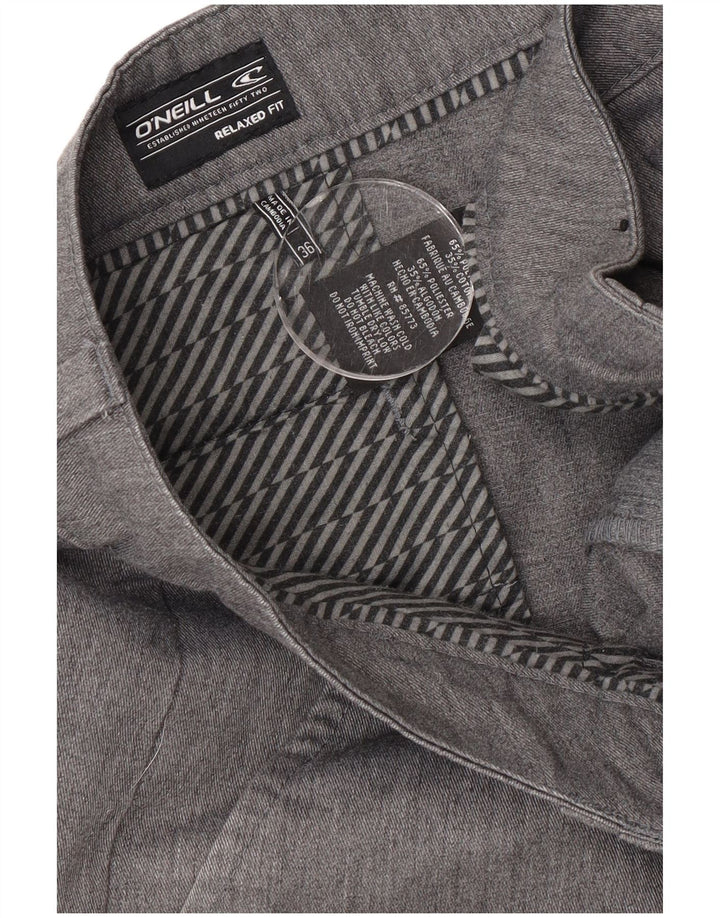 Męskie szorty cargo o swobodnym kroju O'Neill W36, duże, szare, z poliestru