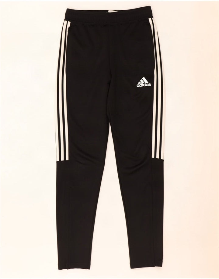 Męskie spodnie dresowe Adidas Aeroready, małe, czarne, poliestrowe