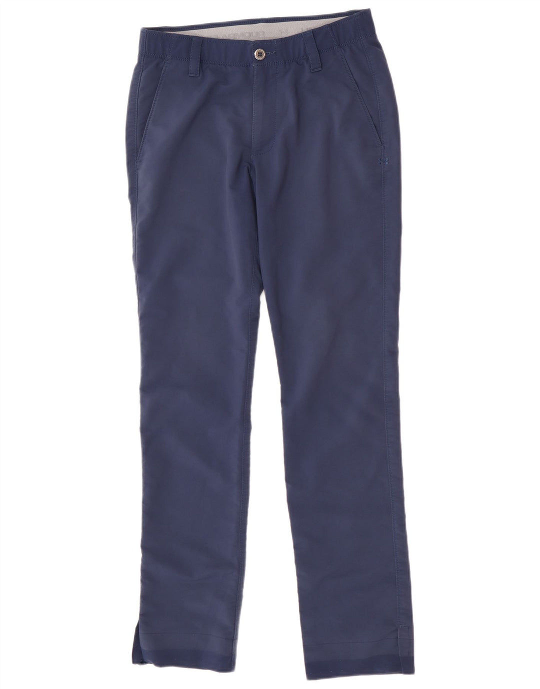 Męskie proste spodnie Chino Under Armour W30 L32 Granatowy poliester