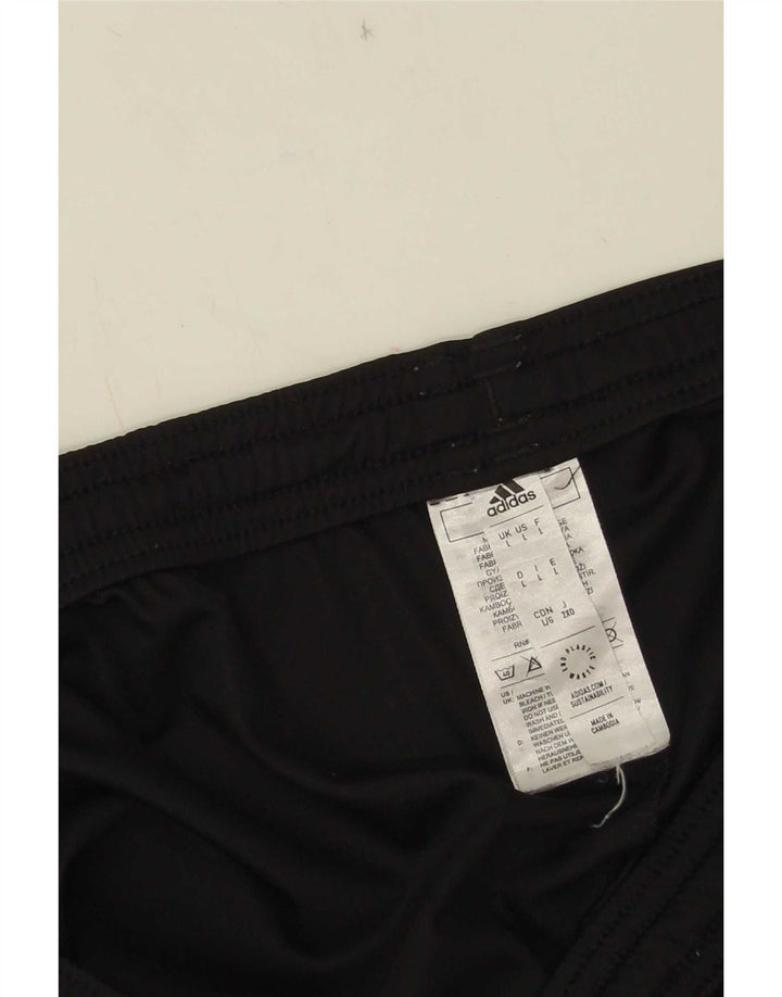 Męskie spodenki sportowe Adidas Aeroready, duże, czarne, poliestrowe