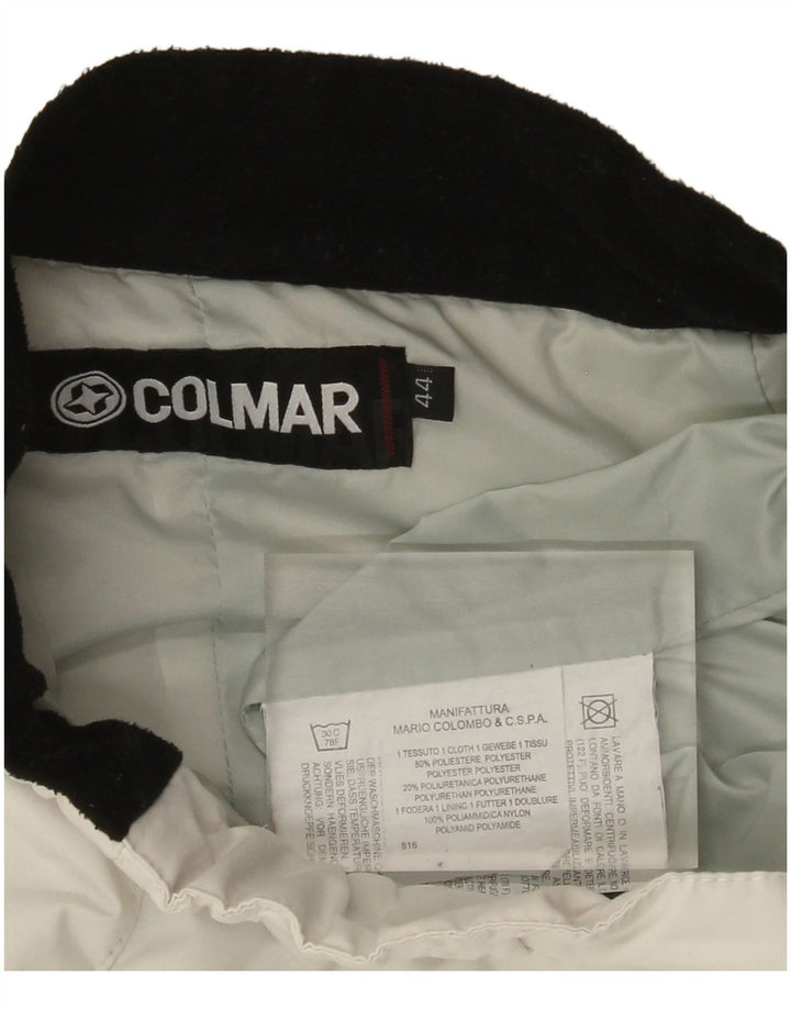 Damskie spodnie narciarskie Colmar IT 44 Medium W28 L30 Biały poliester