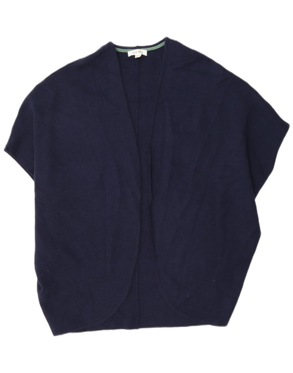 Damski sweter poncho White Stuff UK 12, średni granatowy poliester