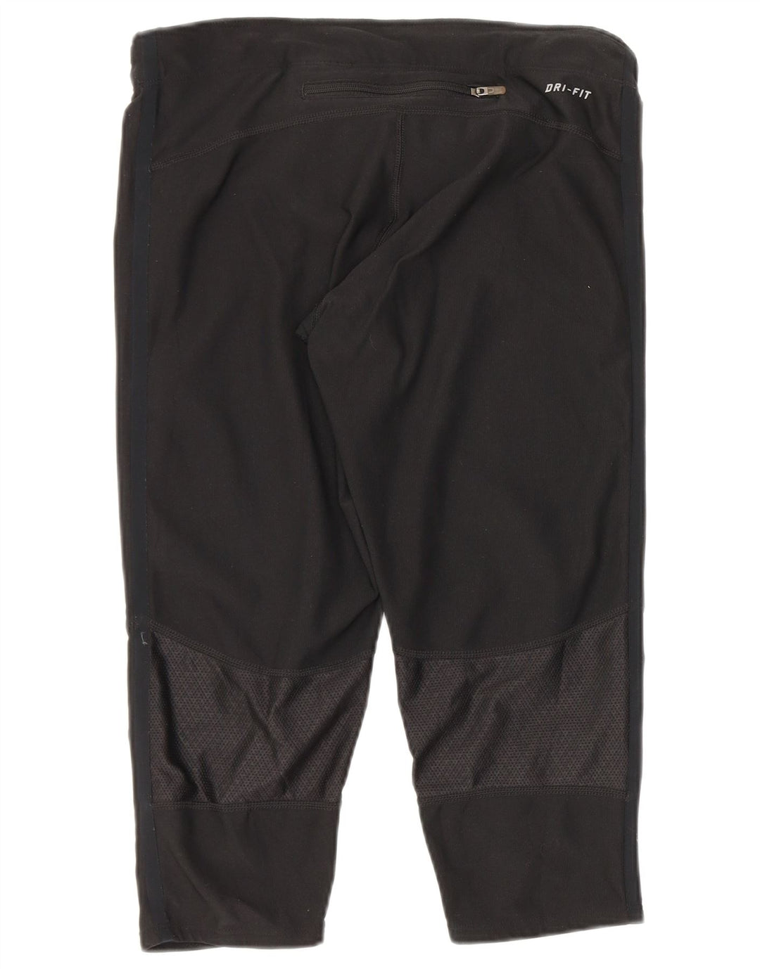 Damskie legginsy Nike Capri UK 8, małe, czarne, poliestrowe cętki