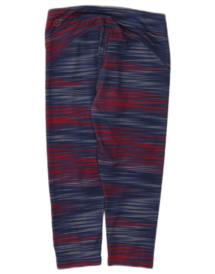 Damskie legginsy Capri Puma UK 8 w małe wielokolorowe paski