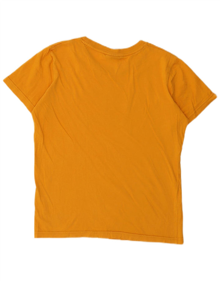 Męski T-shirt z grafiką Umbro, mały, żółty