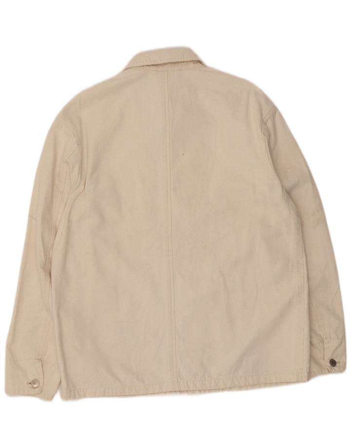 Kurtka męska Zara Utility UK 40, duża, beżowa, bawełniana