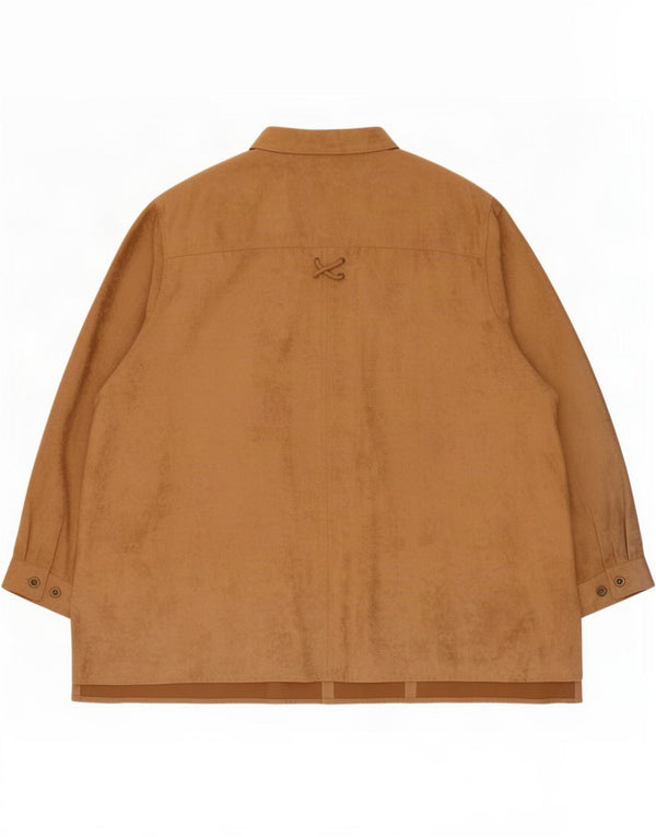Bluzka damska Ulla Popken o luźnym kroju, UK 32/34 6XL beżowa