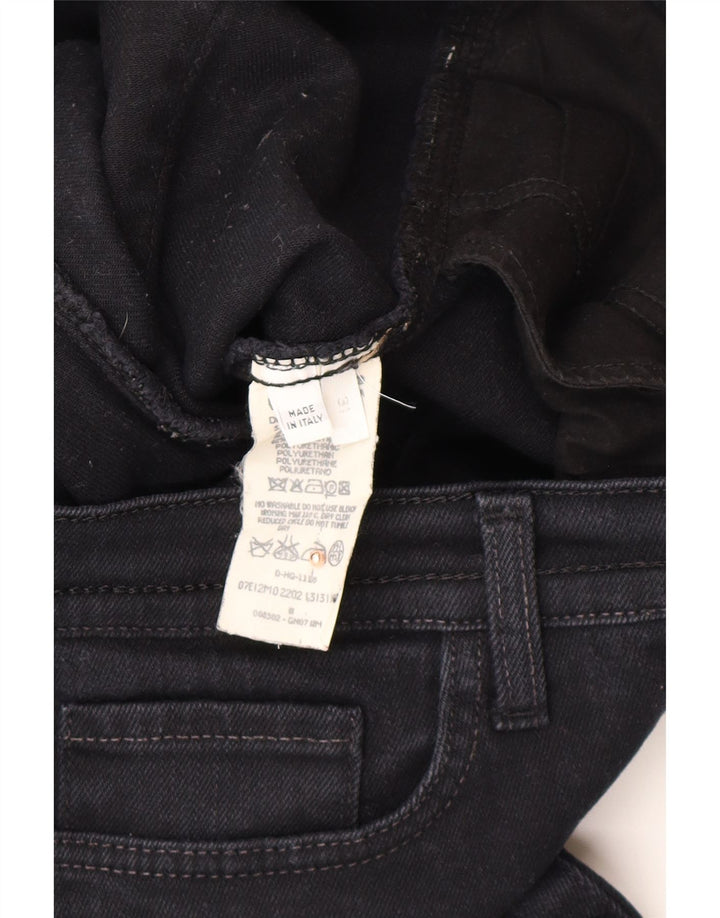 Damskie proste dżinsy z niską talią W31 L30 ICEBERG, bawełna, granatowa