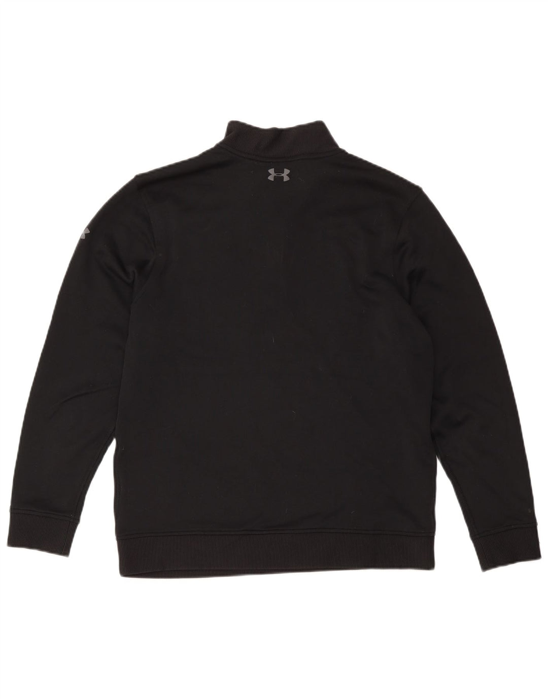 Męski sweter z zamkiem błyskawicznym Under Armour, średni czarny poliester
