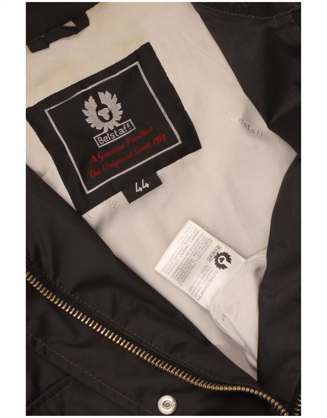 Damska kurtka użytkowa Belstaff IT 44, średni czarny nylon