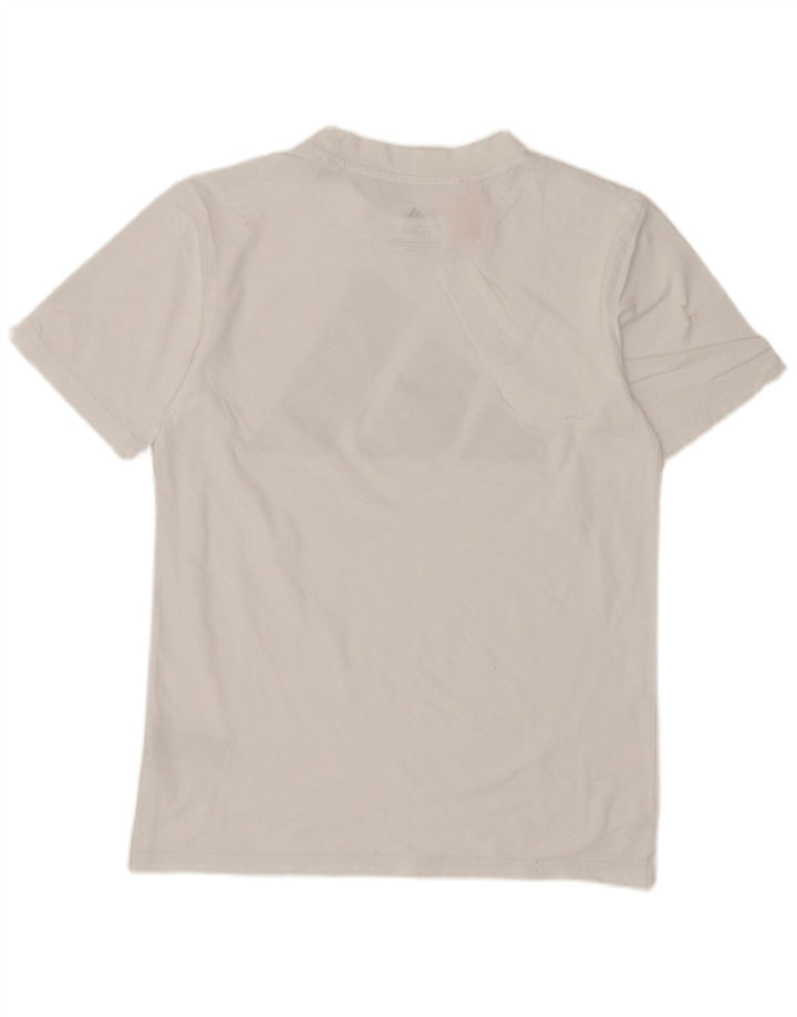 Adidas Chłopięcy T-shirt z grafiką Top 13-14 lat, duży, biały, bawełniany