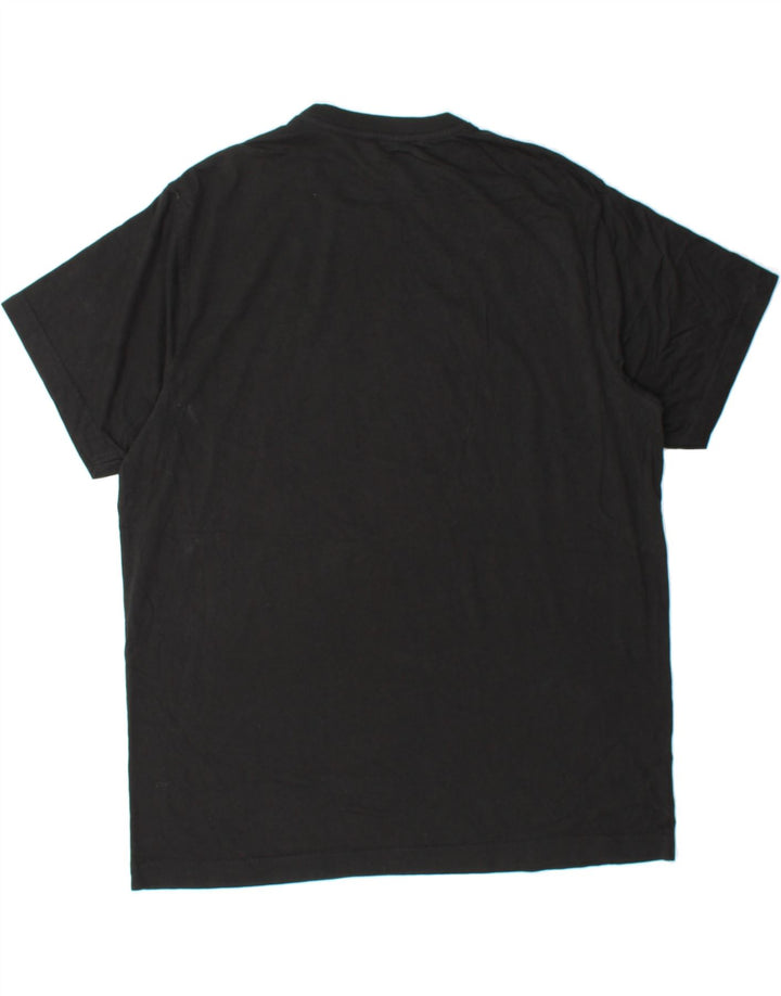 EDDIE BAUER Mens Graphic T-Shirt Top Large Black Cotton Vintage Eddie Bauer and Second-Hand Eddie Bauer from Messina Hembry 