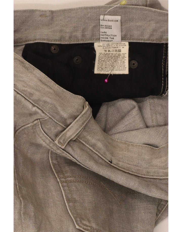 Męskie jeansy Bootcut Diesel W36 L30 Szara bawełna