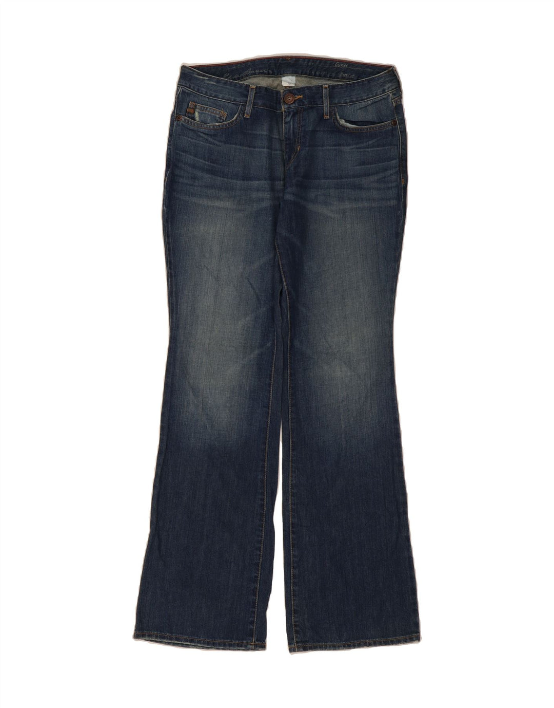 EDDIE BAUER Womens Bootcut Jeans US 10 Large W32 L33 Blue Cotton Vintage Eddie Bauer and Second-Hand Eddie Bauer from Messina Hembry 