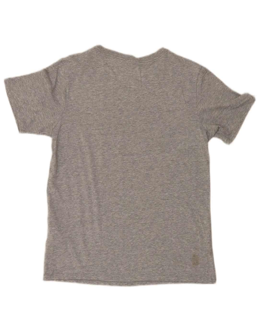 Męski T-shirt z grafiką Nike Dri Fit, mały, szary, bawełniany