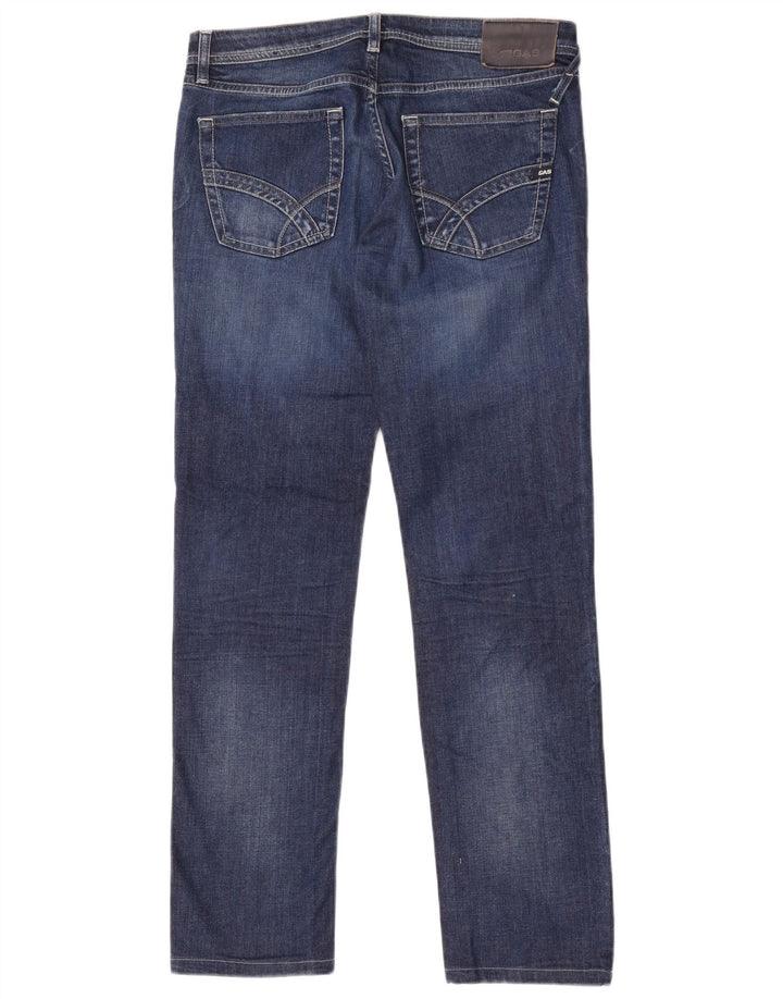 Damskie jeansy Gas Albert Slim W32 L31 Niebieskie bawełniane