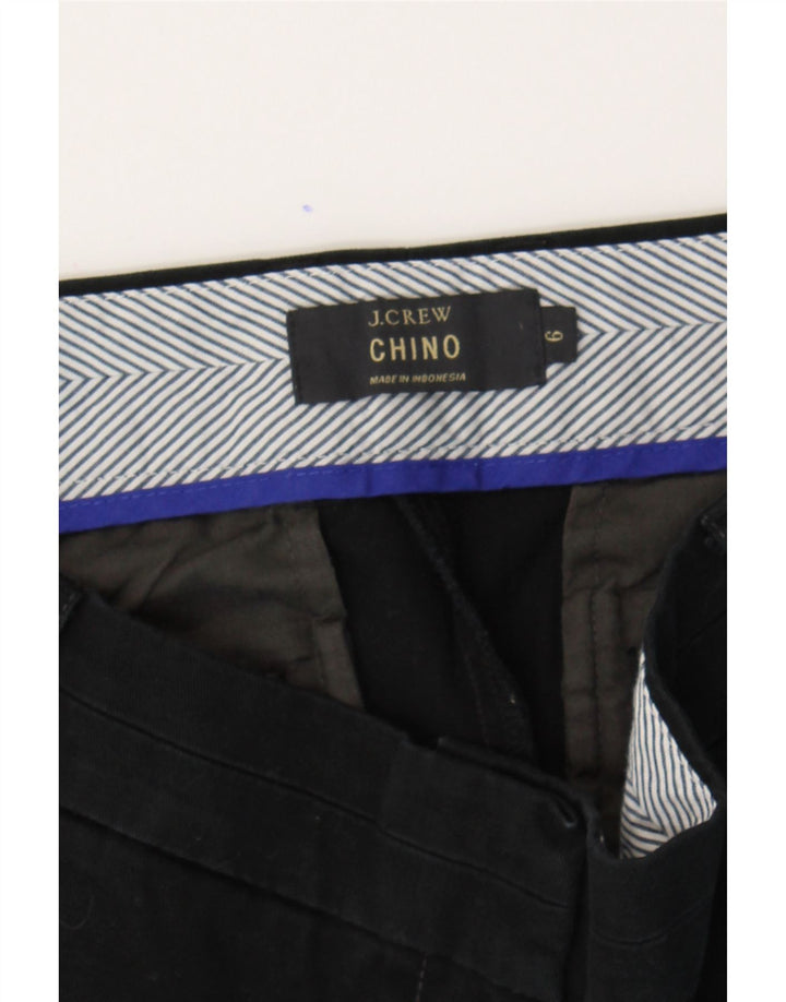 J. CREW Womens Chino Shorts US 6 Medium W32  Black Cotton Vintage J. Crew and Second-Hand J. Crew from Messina Hembry 