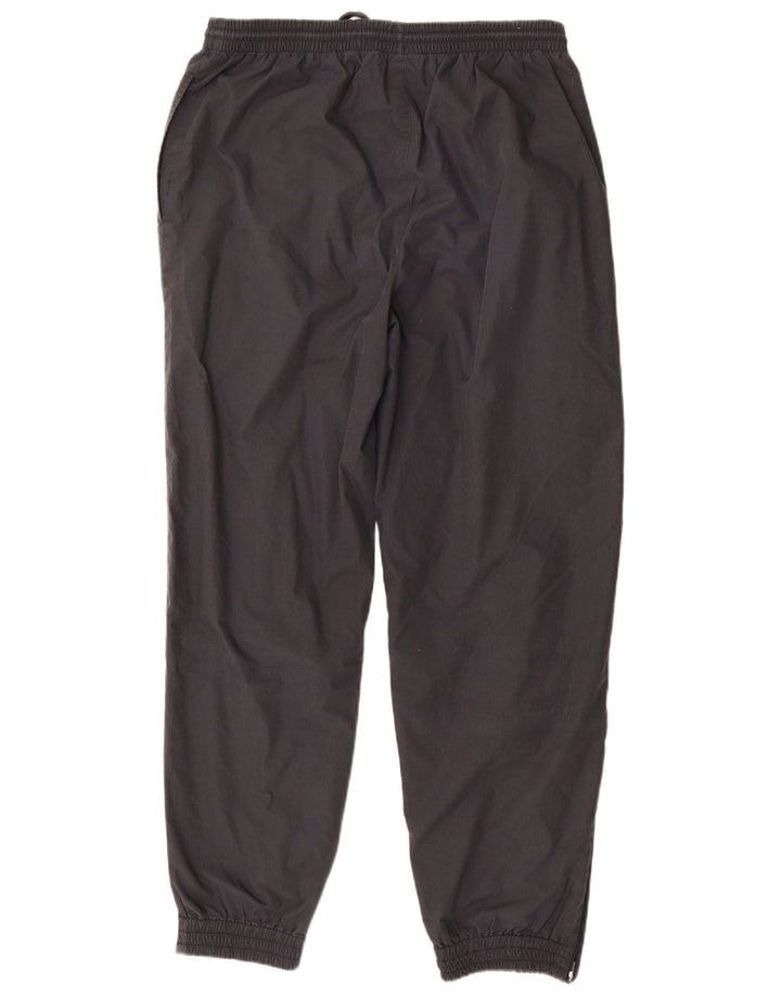 Męskie spodnie dresowe Hummel, duże, szare, poliestrowe