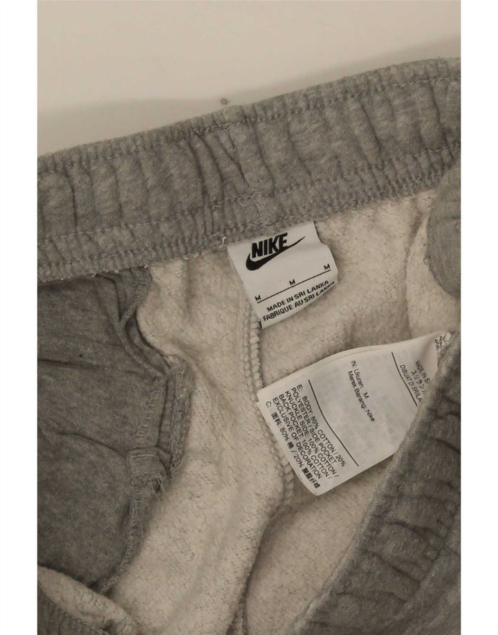 Męskie spodnie dresowe Nike, średnioszare, bawełniane