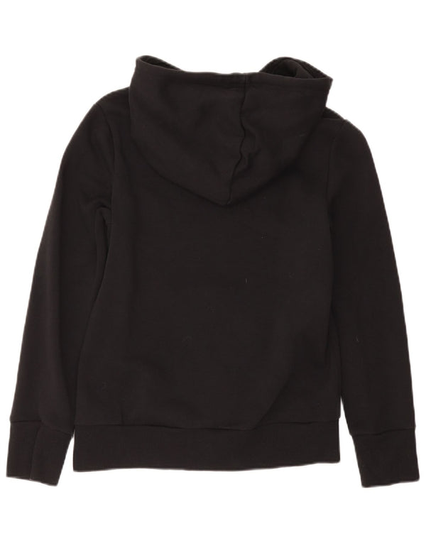 Damska bluza z kapturem Adidas Graphic UK 8/10 Mała czarna bawełna
