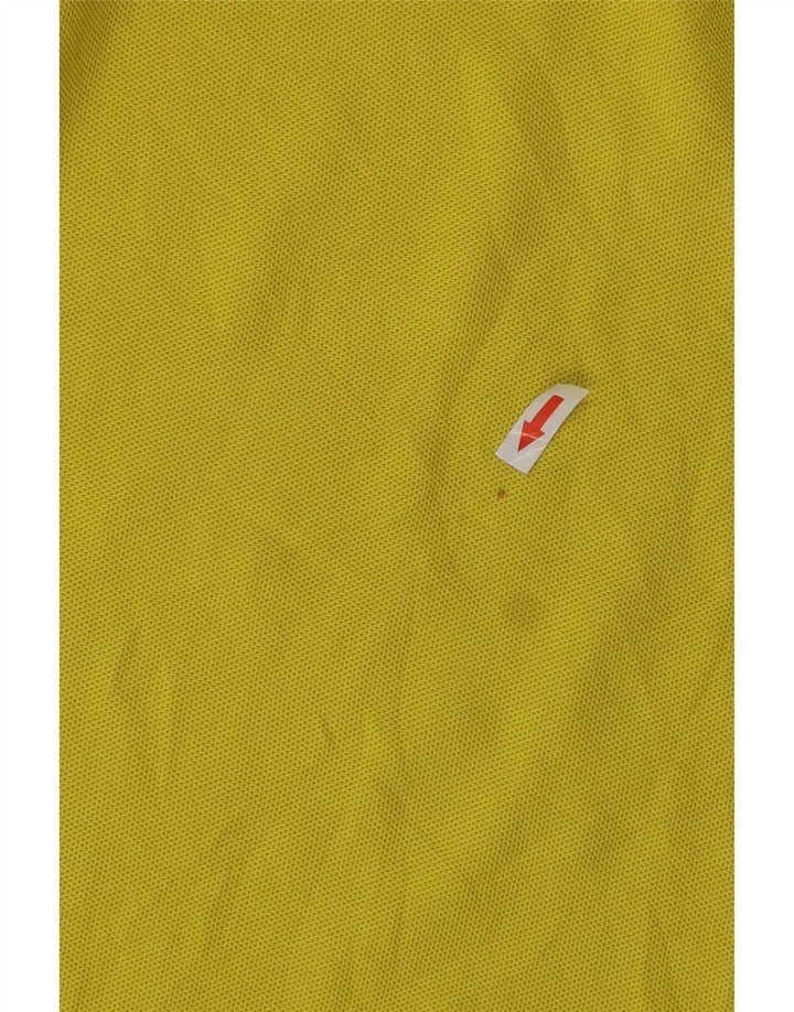 Męska koszulka polo Tommy Bahama, średnia żółta bawełna