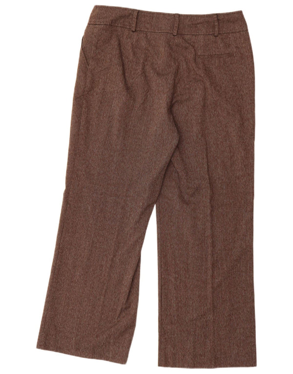 Damskie spodnie chino M&Co z szerokimi nogawkami, UK 14, duże W34 L29, brązowe