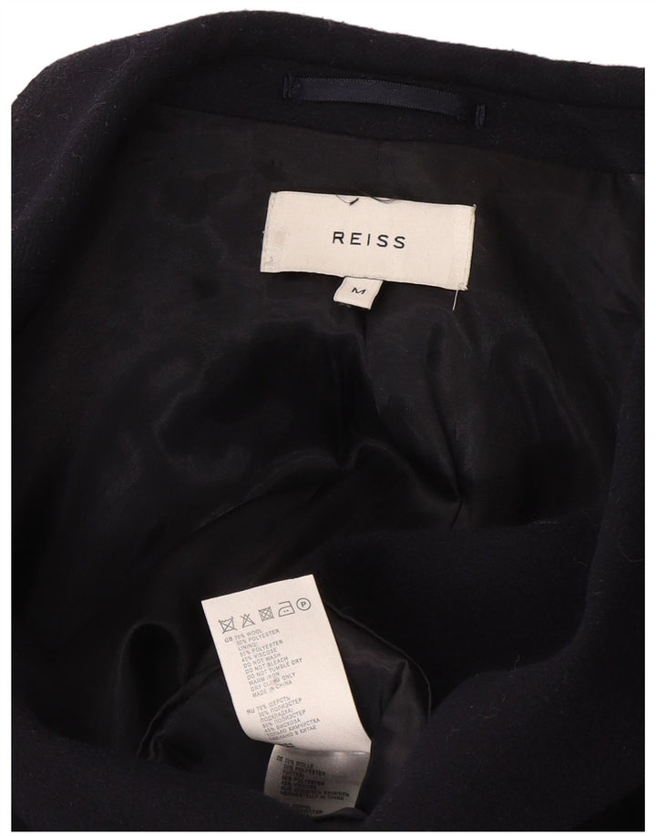 Płaszcz męski Reiss UK 38, średni granatowy wełniany