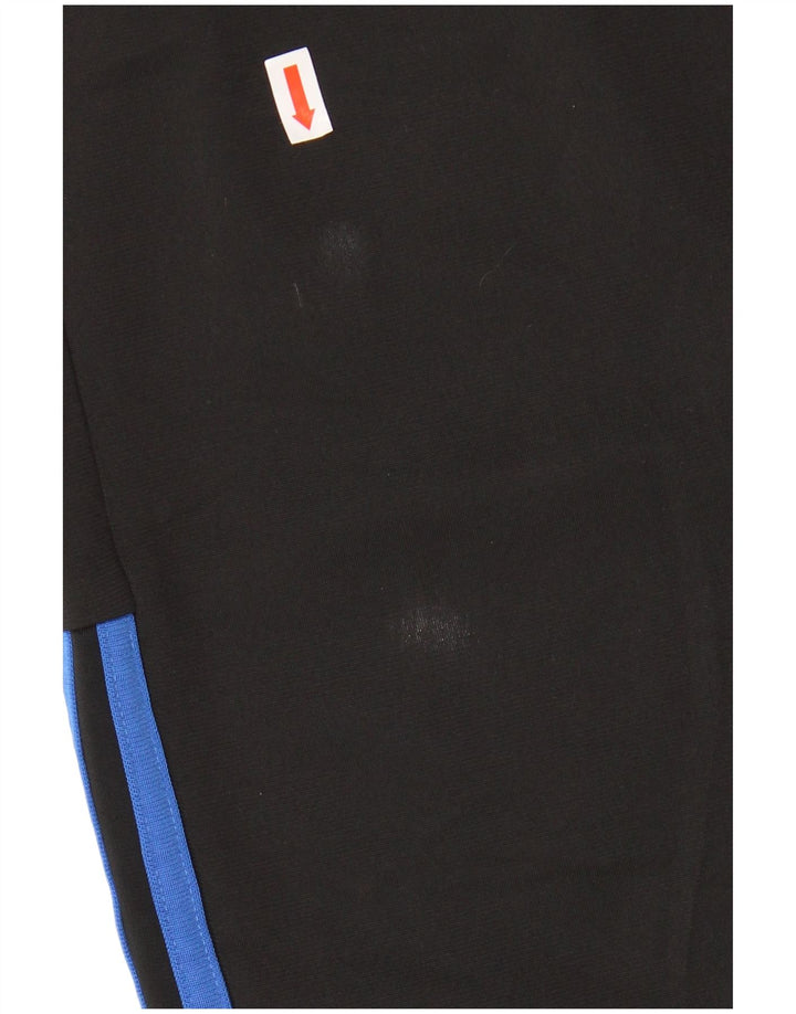 ADIDAS Boys Full Tracksuit 13-14 Years  Black Colourblock Polyester