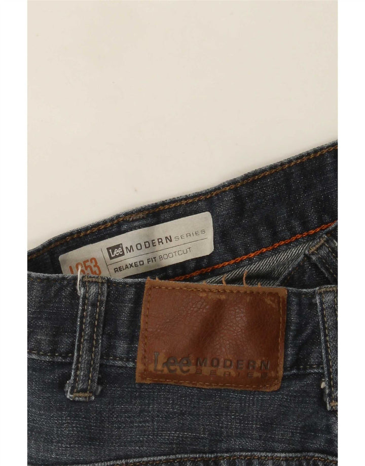 Męskie jeansy Lee Modern Series o swobodnym kroju Bootcut W38 L29 Niebieskie