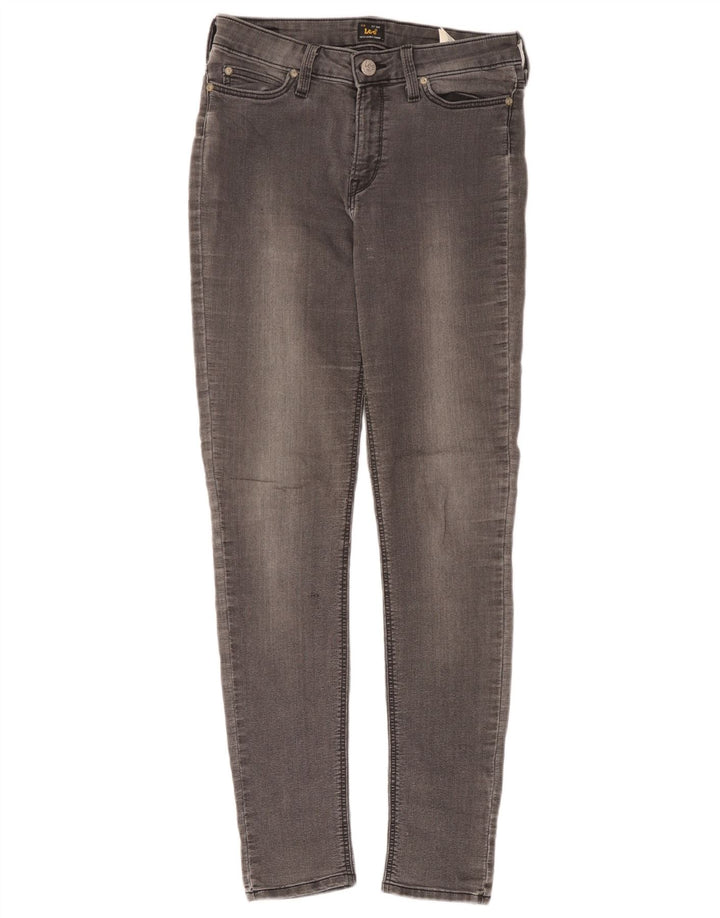 Damskie jeansy Lee Skinny W30 L33 Szara bawełna