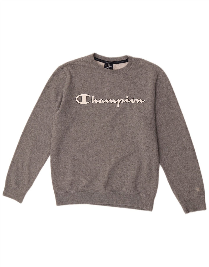 Damska bluza Champion Graphic Oversized Sweatshirt UK 10 Small Grey
