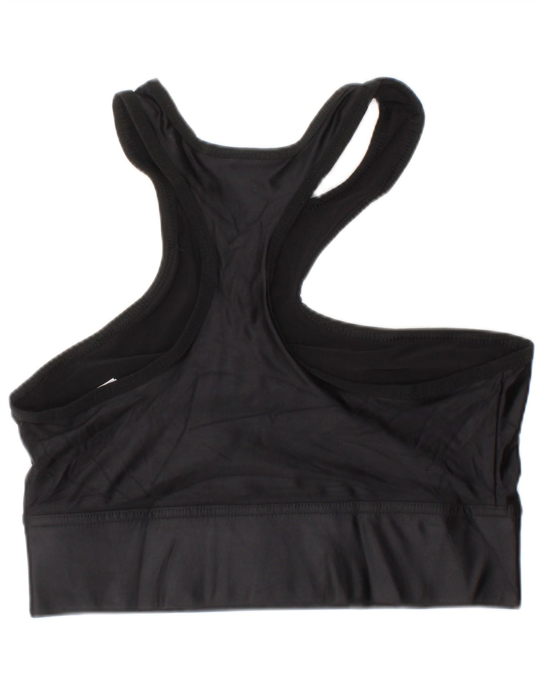 Damski top sportowy Reebok, mały, czarny poliamid sportowy