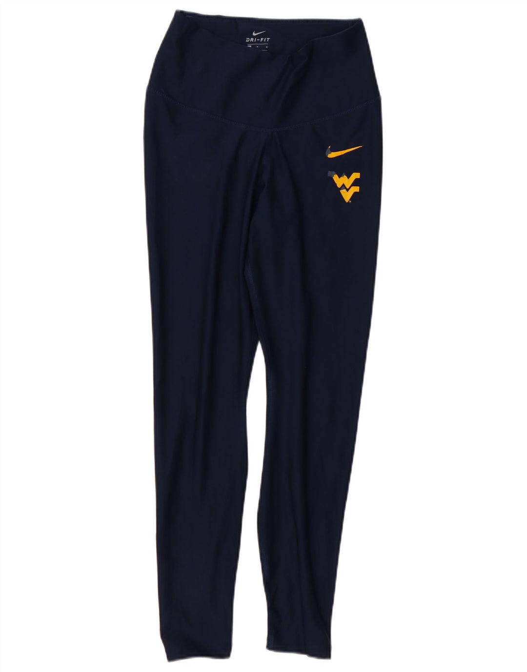 Damskie legginsy NIKE Dri Fit UK 12, średni granatowy poliester