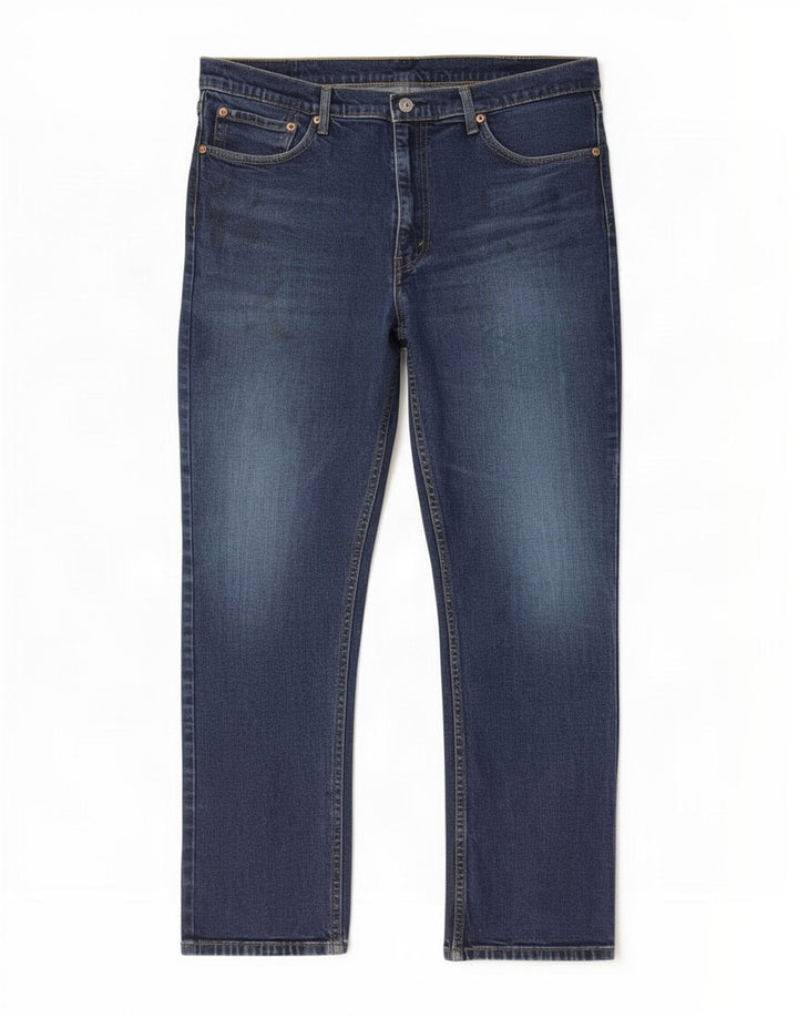 Męskie jeansy Levi's 511 Slim W38 L30 Niebieska bawełna
