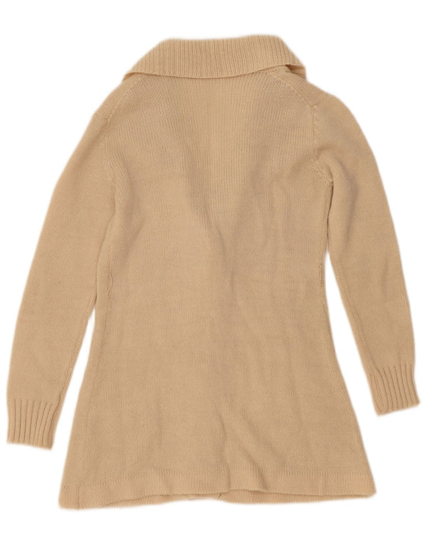 Sweter damski w stylu vintage, UK 12, średni, w kolorze złamanej bieli