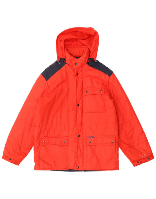 Damska ocieplana kurtka z kapturem Wrangler UK 20 2XL w kolorze czerwonym