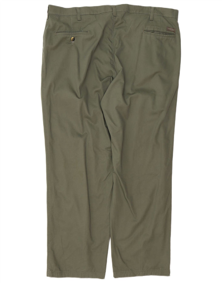 Męskie spodnie chino WRANGLER Timber Creek Pegged W42 L30, bawełna khaki