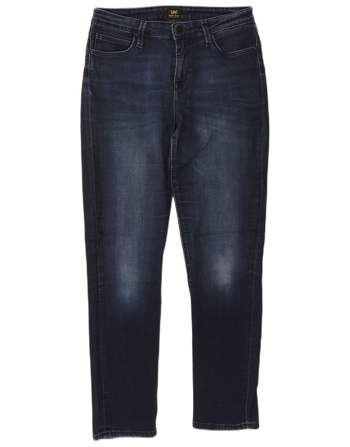 Damskie jeansy slim fit LEE W30 L29 granatowe