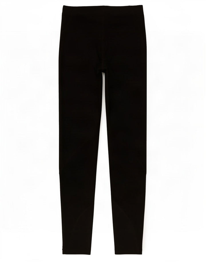 Damskie legginsy Nike Graphic UK 8, małe, czarne, poliestrowe