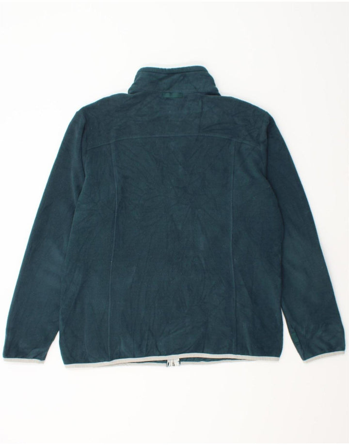 EDDIE BAUER Womens Fleece Jacket UK 16 Large Green Polyester Vintage Eddie Bauer and Second-Hand Eddie Bauer from Messina Hembry 