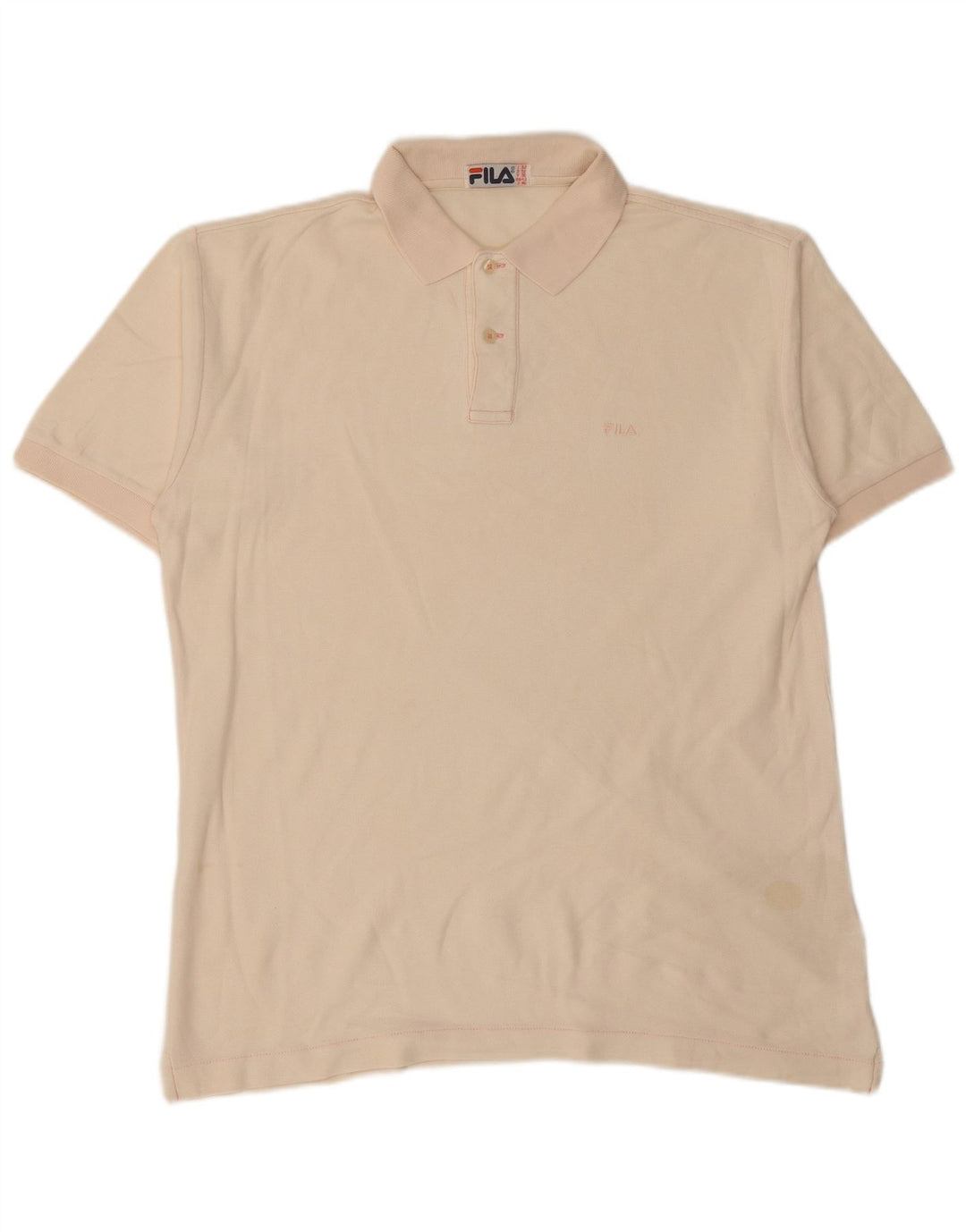 Męska koszulka polo FILA IT 52, duża, różowa, bawełniana