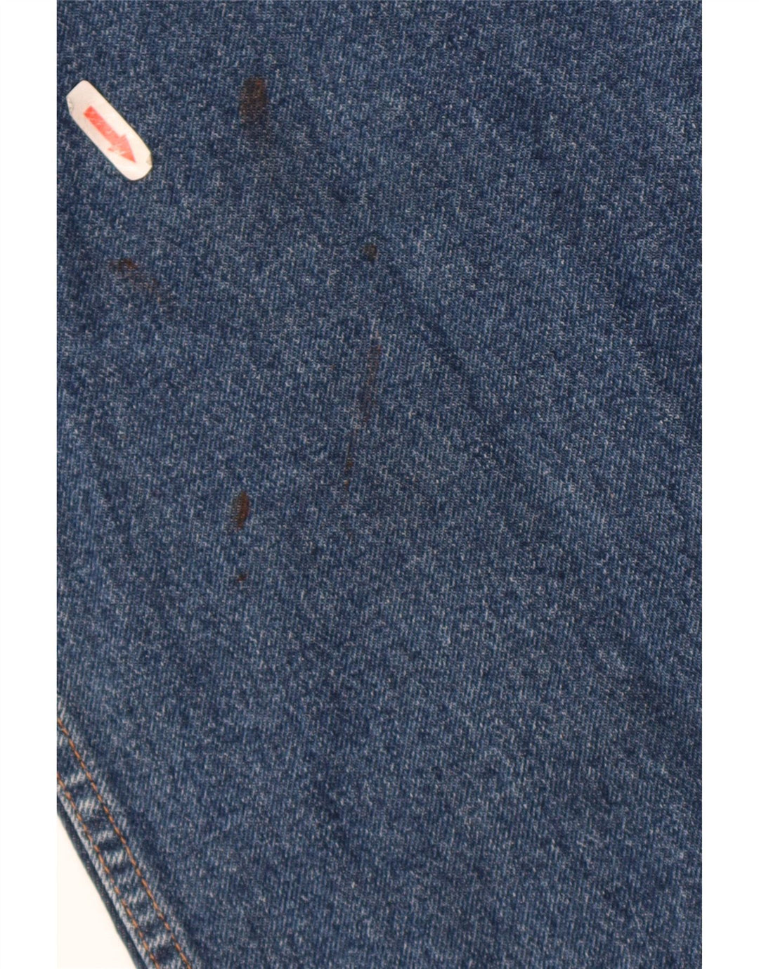 Wrangler Męskie proste dżinsy W38 L30 Niebieskie bawełniane