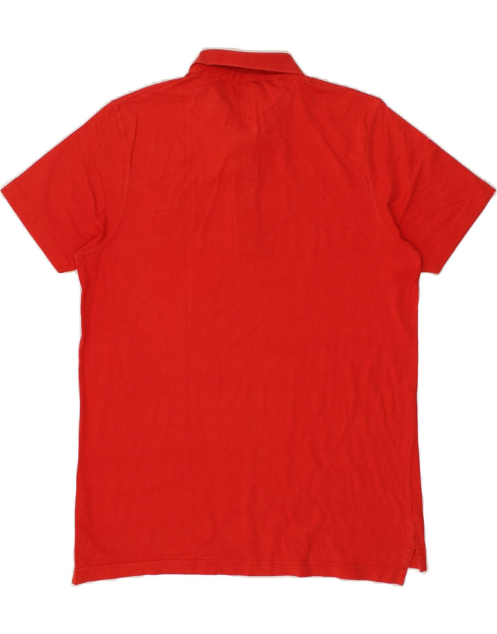 PIERRE CARDIN Mens Polo Shirt Large Red Cotton Vintage Pierre Cardin and Second-Hand Pierre Cardin from Messina Hembry 