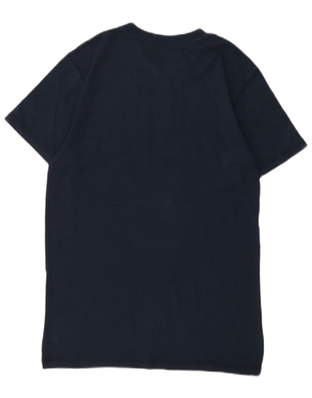 T-shirt męski Hard Rock Cafe Amsterdam z grafiką, mały, granatowy, bawełniany