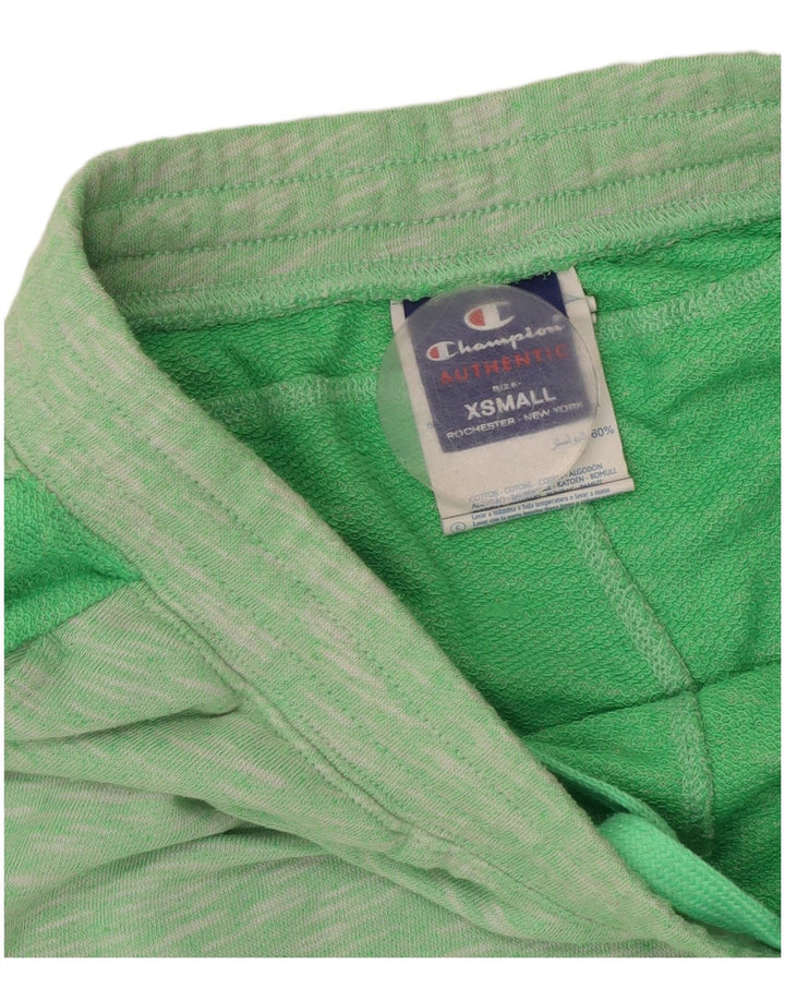 Damskie spodenki sportowe CHAMPION Graphic UK 6 XS Zielone plamki poliestru